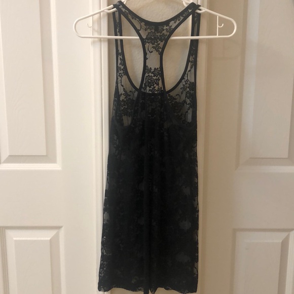Foreign Exchange Lace Razor Back Tank - Picture 3 of 3